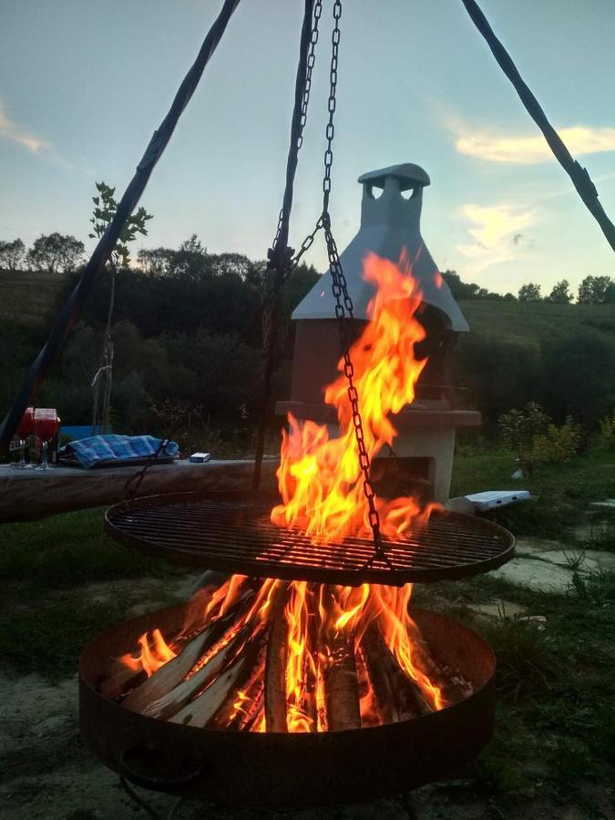Domki W Bieszczadzkiej Dolinie Ustrzyki Dolne Esterno foto